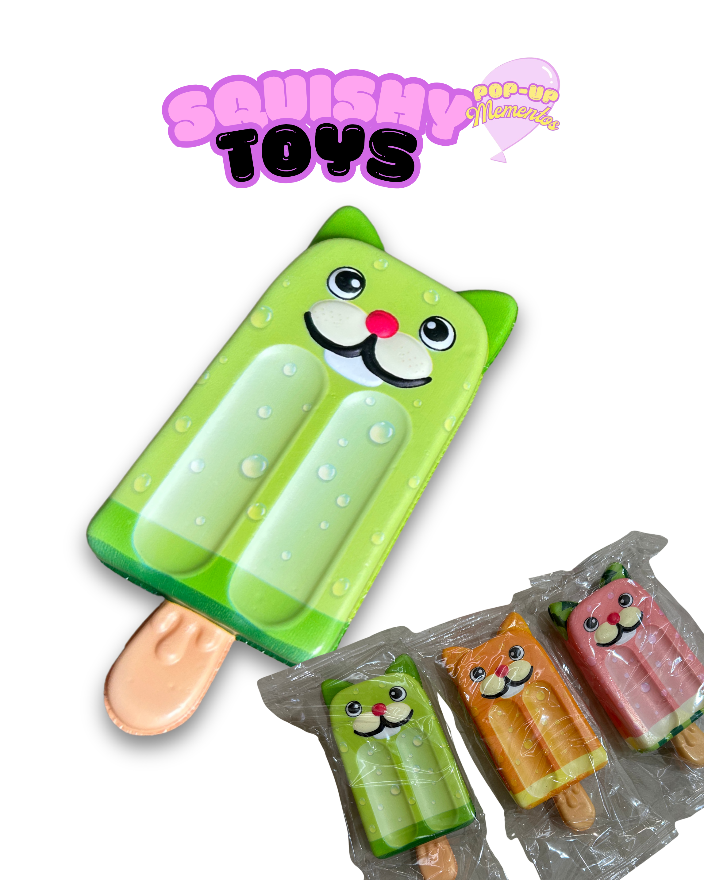 Cat Popsicle Squishy