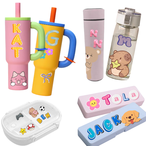 Decal Tumblers and Bento Boxes